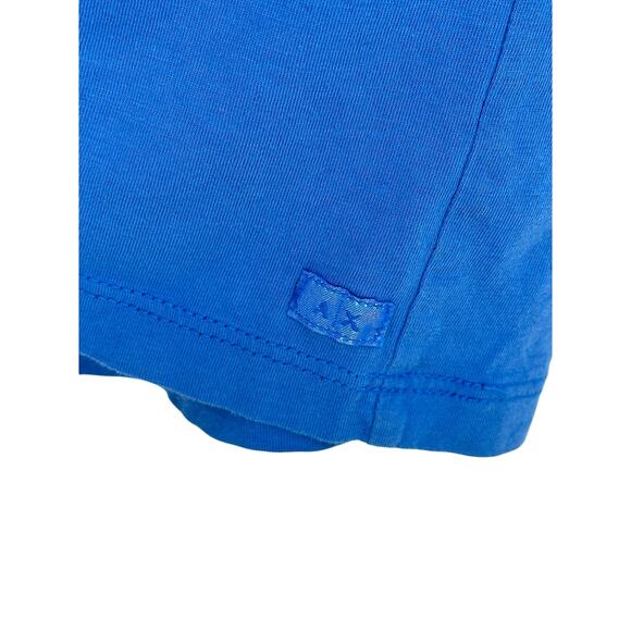 Armani Exchange A/X Pima Cotton Tee Blue Short Sleeve Crewneck Summer Casual XS - Picture 4 of 8